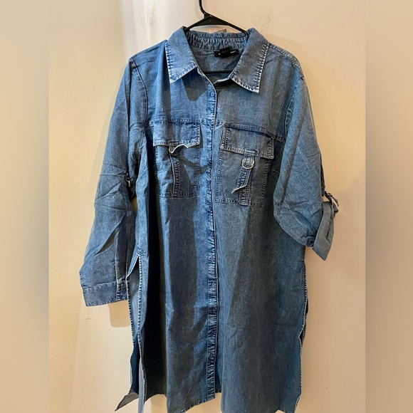 Brand New Denim Tunic / Dress Size 22 - Picture 7 of 11
